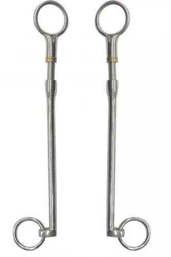 #0983: 10" Stainless steel interchangeable cheeks