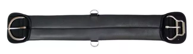 #198245RLR: Showman™ neoprene girth with double roller buckle which allows you to tighten your girt