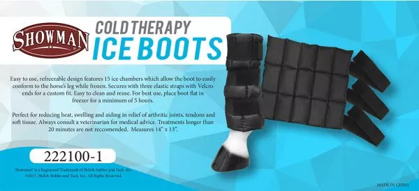#222100-1: ShowmanCold Therapy Ice Boots