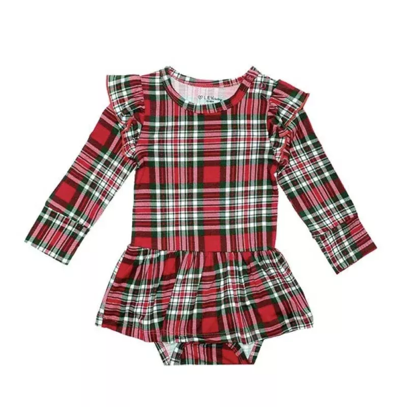 *Baby Girl's Noelle Skirted Bodysuit - FINAL SALE - Size 2T