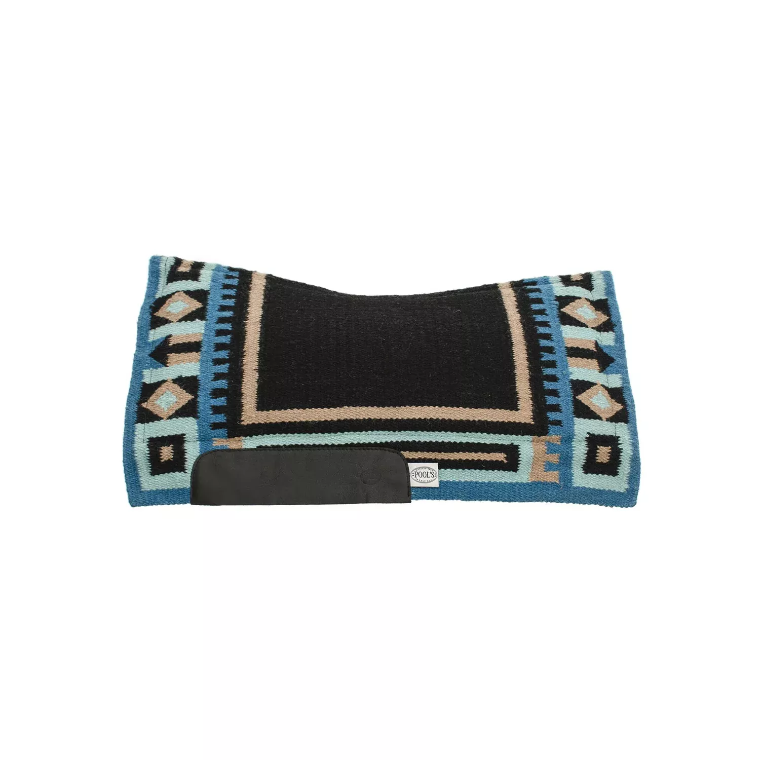 CONTOUR SHOW SADDLE PAD 34X36 POOL'S STAR SHOW WOOL FLEECE BOTTOM
