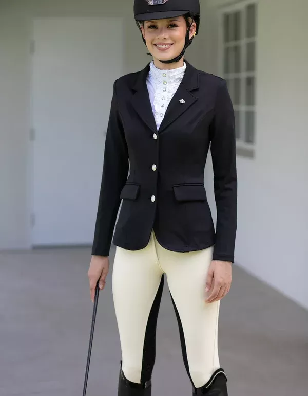 Giddy Up Girl Cleo Black Stretch Show Jacket