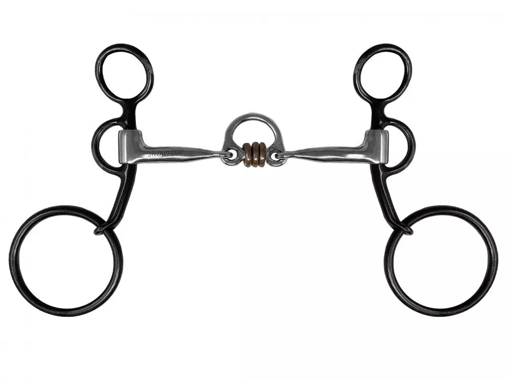 Showman Western Bit with Copper Discs