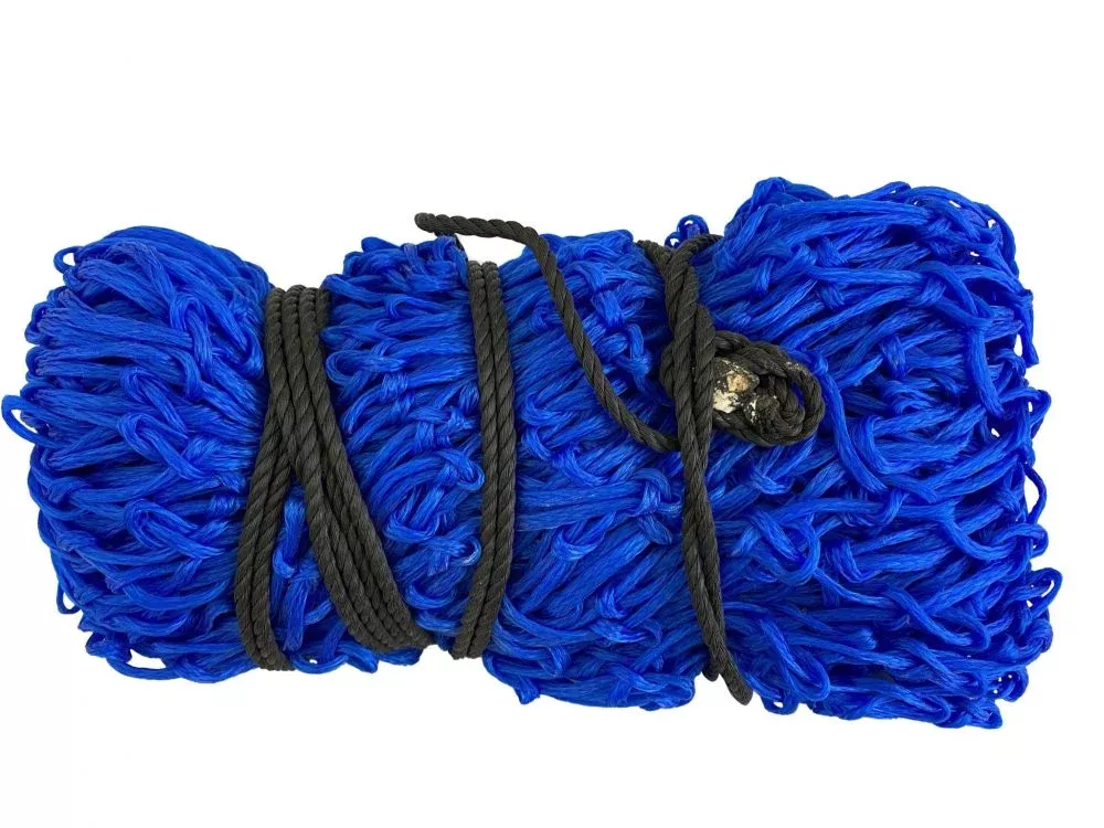 Slow feed Blue square bale net