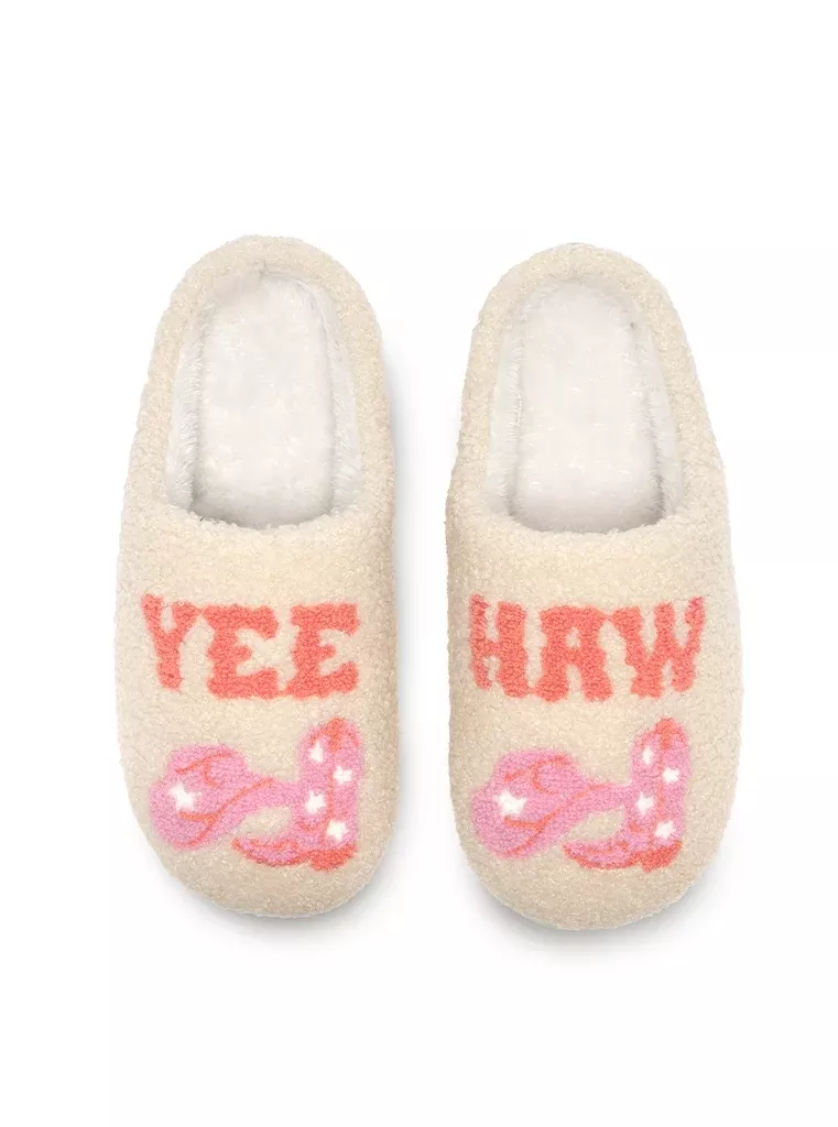 "Yee Haw" Slippers